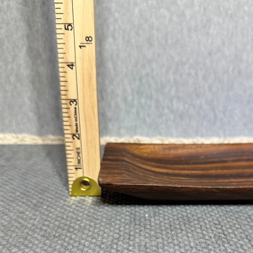 Pacific Merchants Acaciaware Rectangular Wood Tray 9.5x4 Acacia Serving Dish
